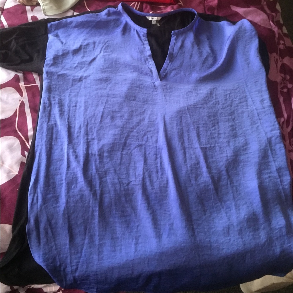 Shirt,purplish/blue