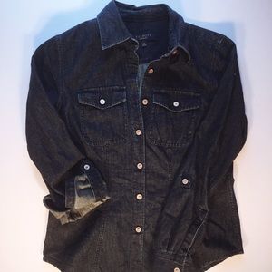 Talbots's Fitted Denim Shirt