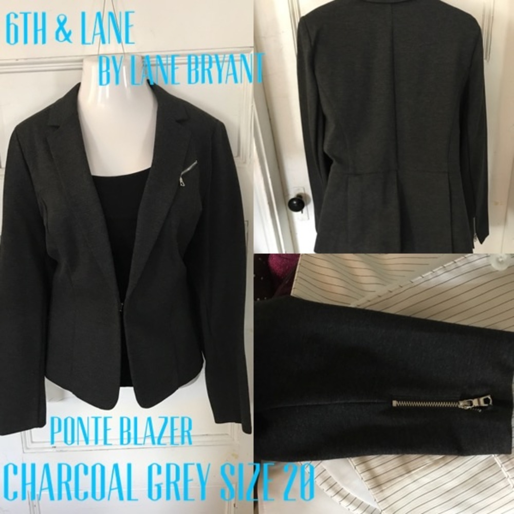 6th & Lane ponte knit Blazer