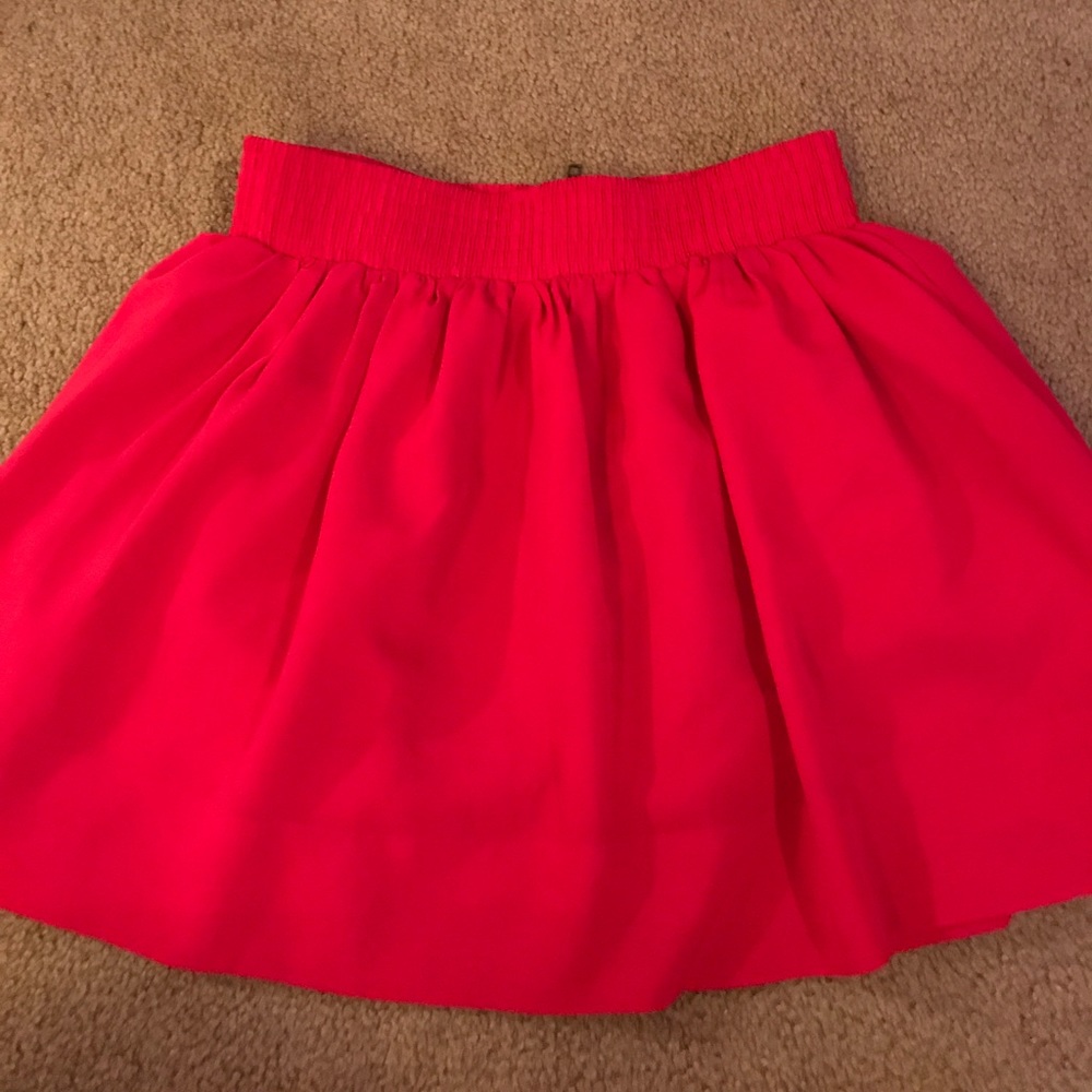 Hot Pink Forever 21 Skirt