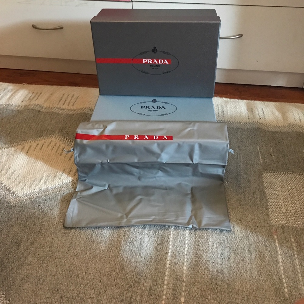 Two Prada Boxes on sale😍😍😍😍