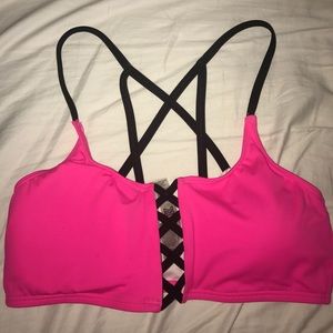 PINK swim top