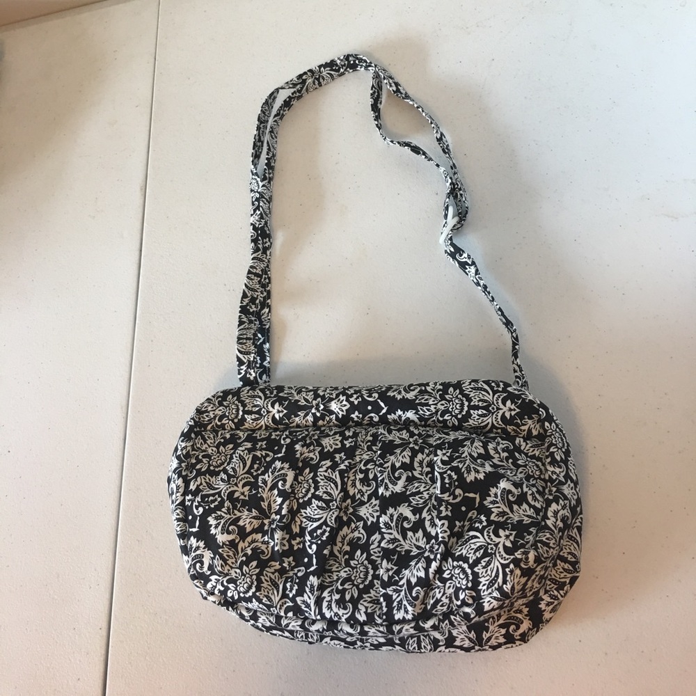 Homemade purses with adjustable straps.
