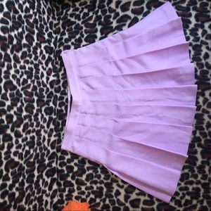 American Apparel Light Grape Tennis Skirt