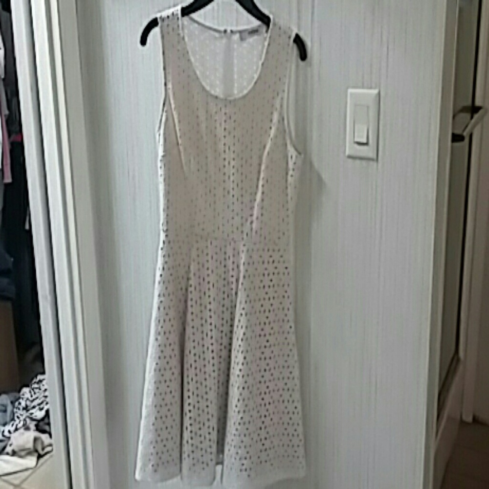 Justfab eyelet dress form fitting
