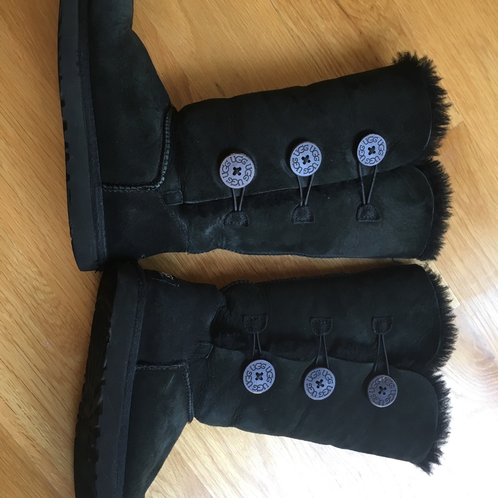 Tall button UGG boots