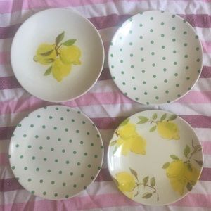 Set of Kate Spade lemon dishes. 🍋 must go now!