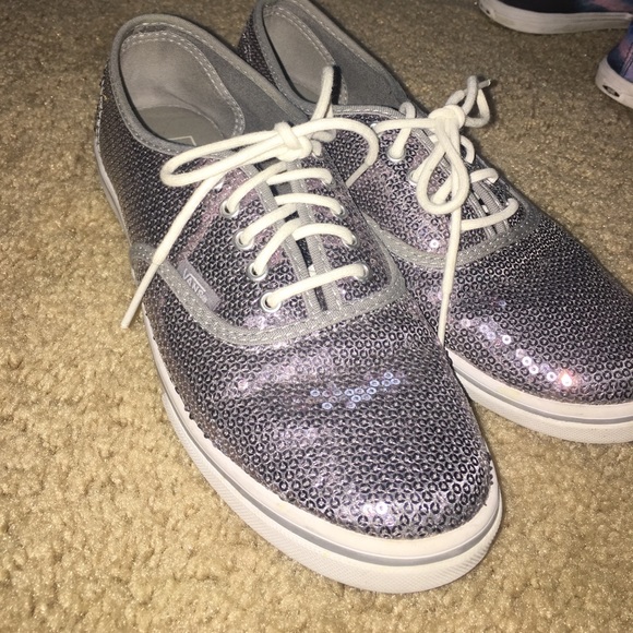 Sequined Vans - Picture 1 of 5