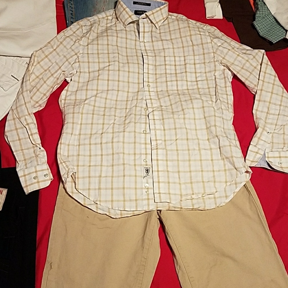 Dress shirt with khakis