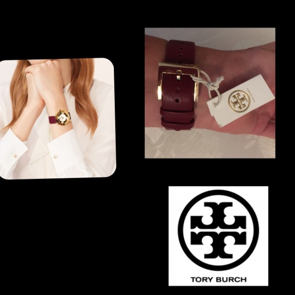 TORY BURCH•Whitney Deco Leather•Mother Pearl - Picture 4 of 8