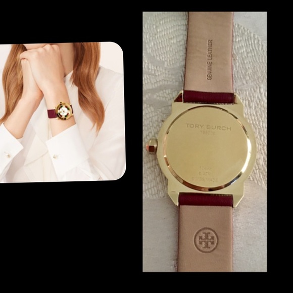 TORY BURCH•Whitney Deco Leather•Mother Pearl - Picture 6 of 8