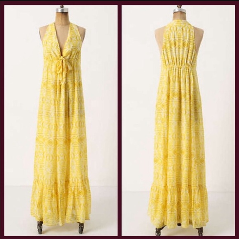 Anthropologie Mementos Maxi Dress by Lil
