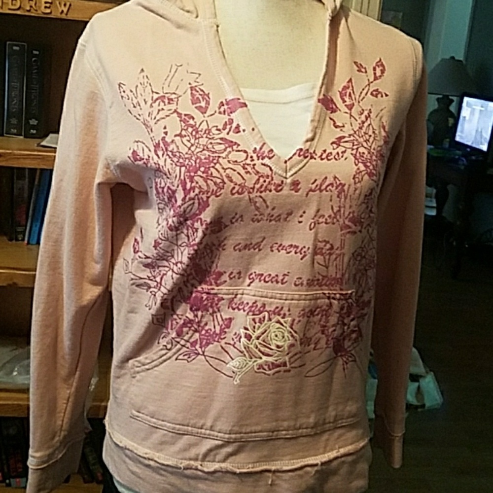 Vintage hooded top