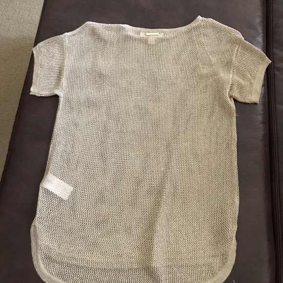 Michael Kors Gold mesh top - Picture 2 of 3