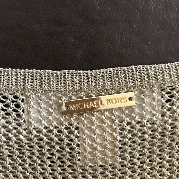Michael Kors Gold mesh top - Picture 3 of 3