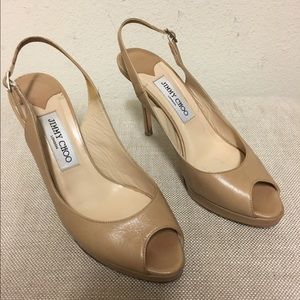 Jimmy Choo Nova Sling back Platform