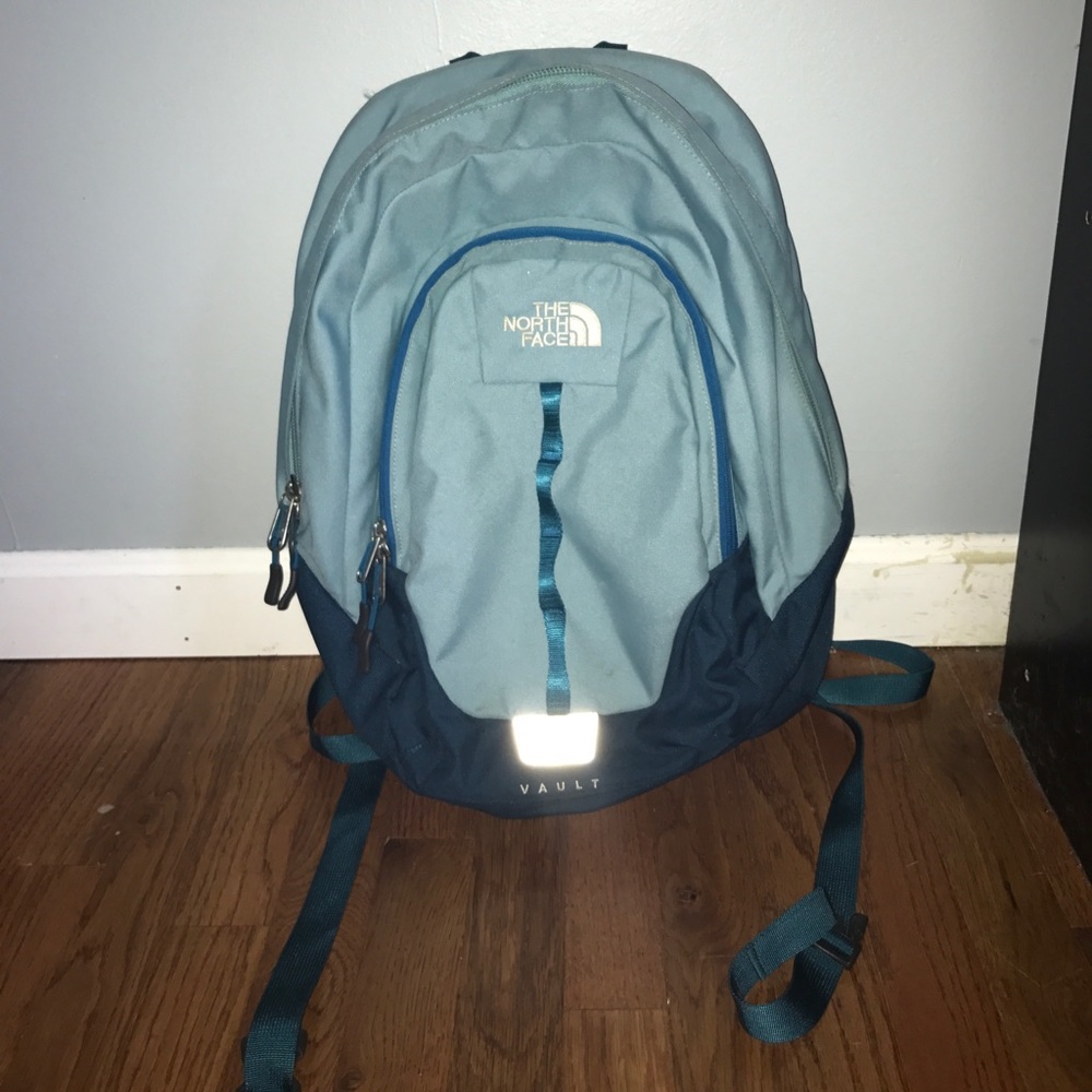 Blue North Face Backpack