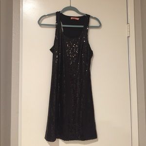 Black Sequined Mini! NWOT