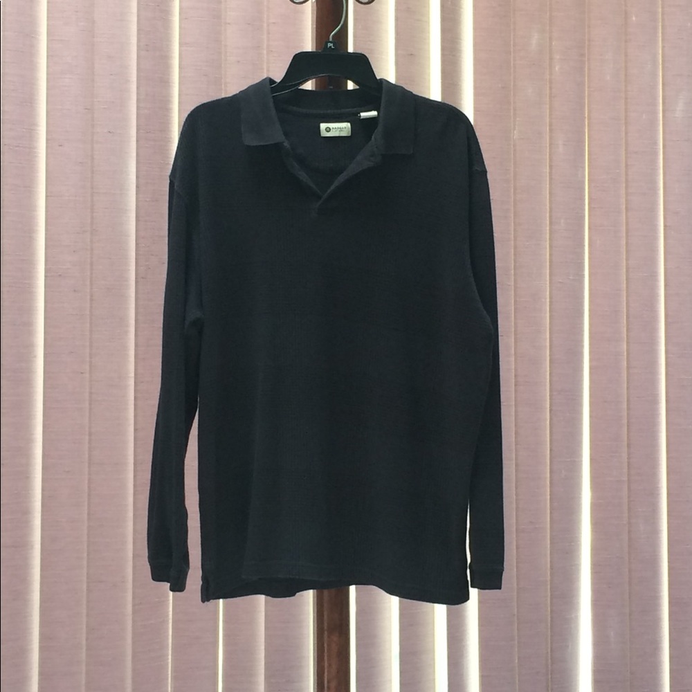 Hagar long sleeve polo.