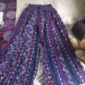 Cute Boho Paisley Pants