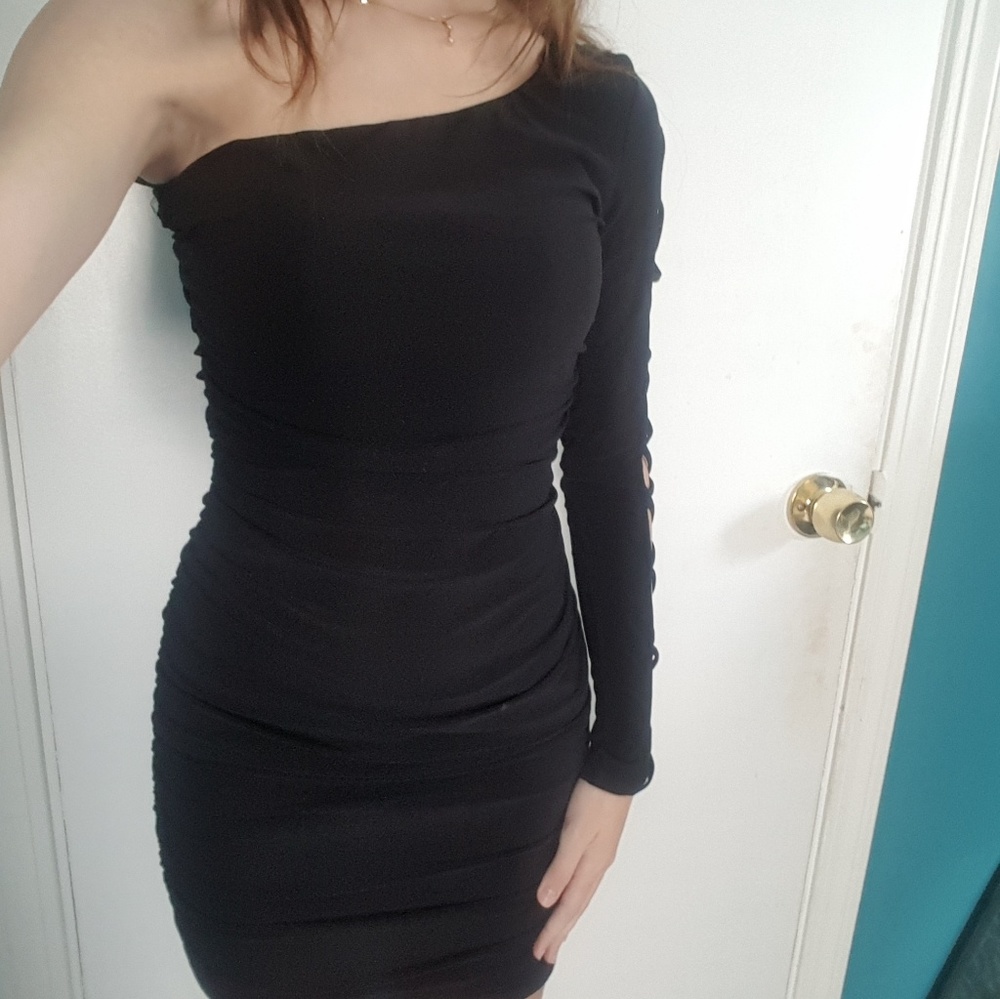 DEB Black Bodycon Dress