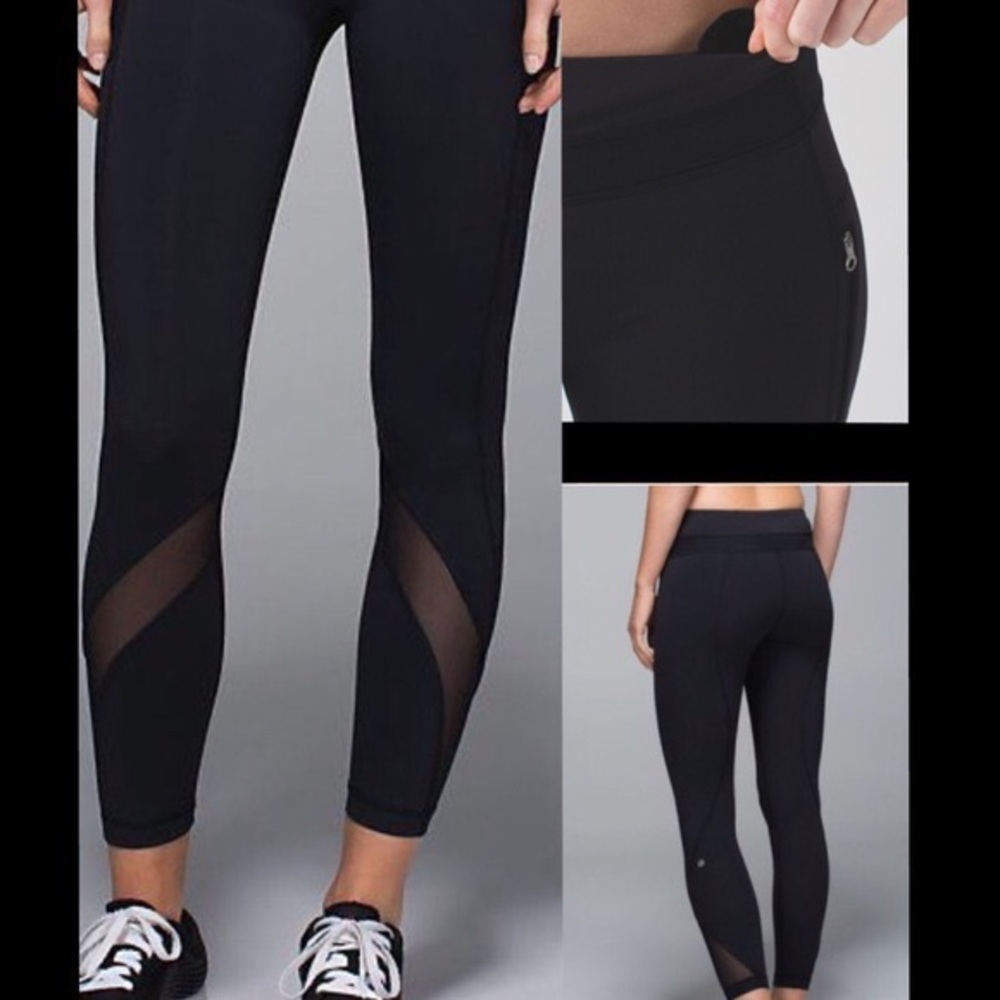 Lululemon Black Inspire II Tight size 6