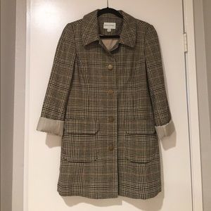 Plaid coat