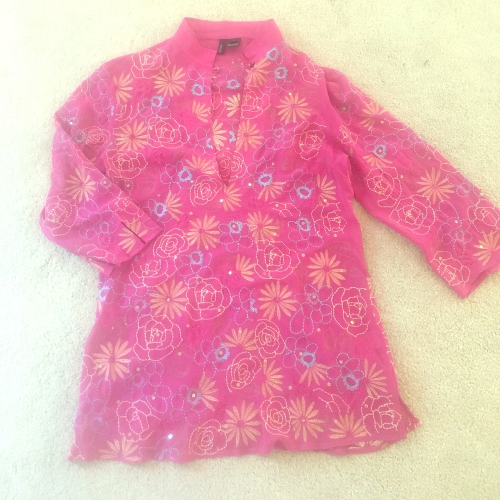 Gorgeous silk tunic