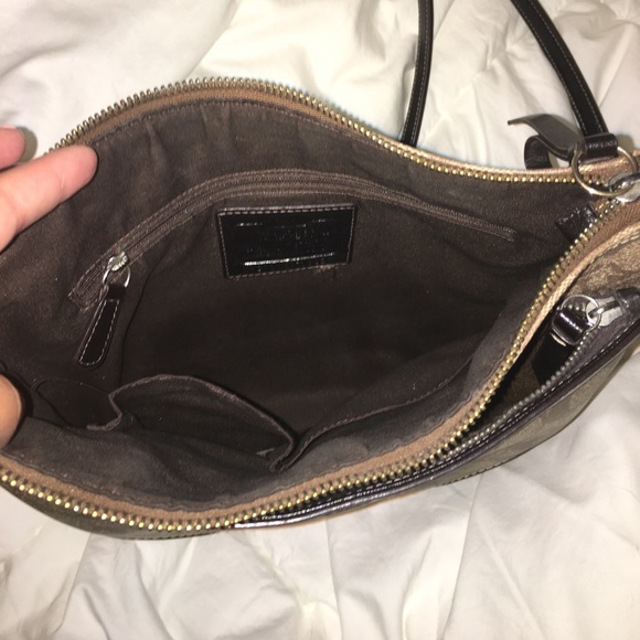 Coach Cross Body/Messenger Canvas, Medium - Picture 3 of 7