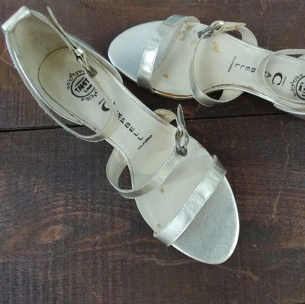 Jeffrey Campbell Colette soft gold sandals