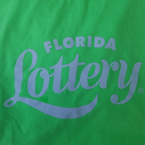 Vintage Florida Lottery Retro Shirt - Picture 3 of 5
