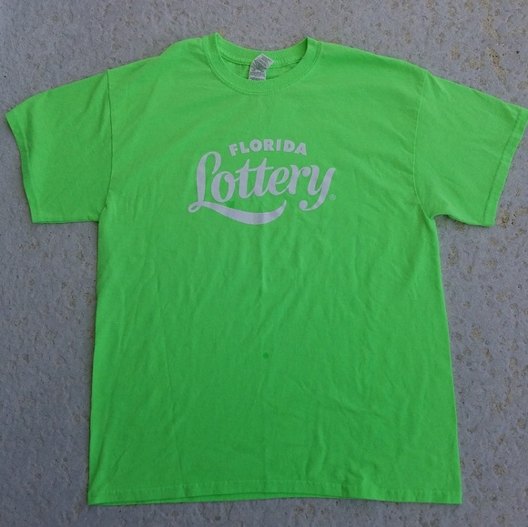 Vintage Florida Lottery Retro Shirt - Picture 2 of 5