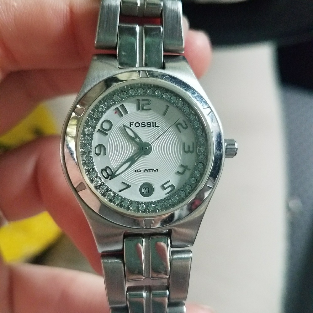 Fossil watch. Silver.