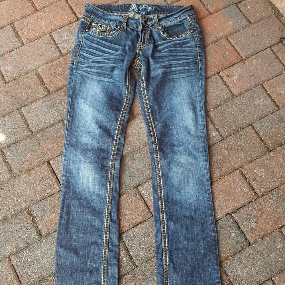 Antique Rivet Jeans