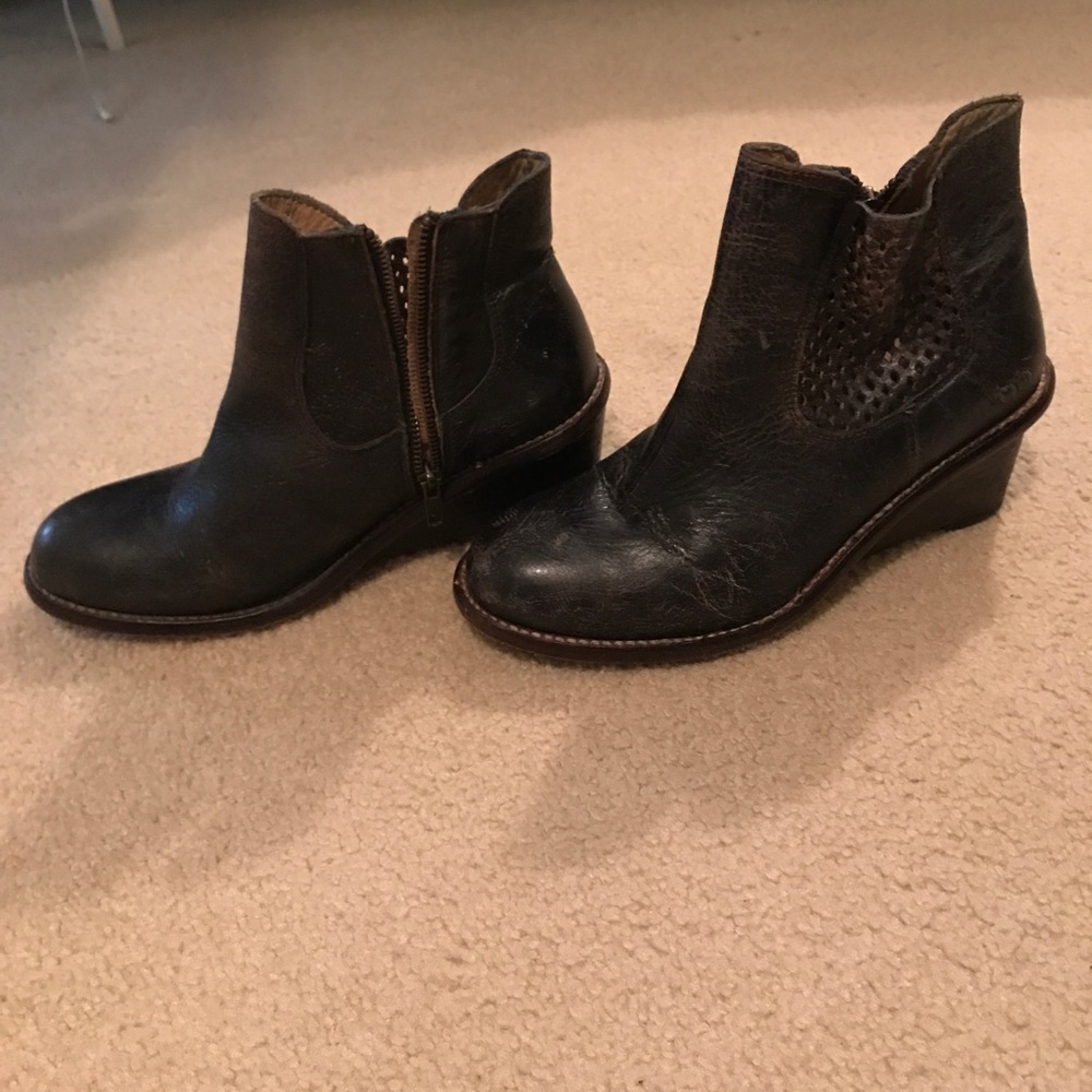 BedStu Booties Size 10 black