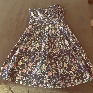 MM Couture by Miss Me Navy Floral Mini Dress
