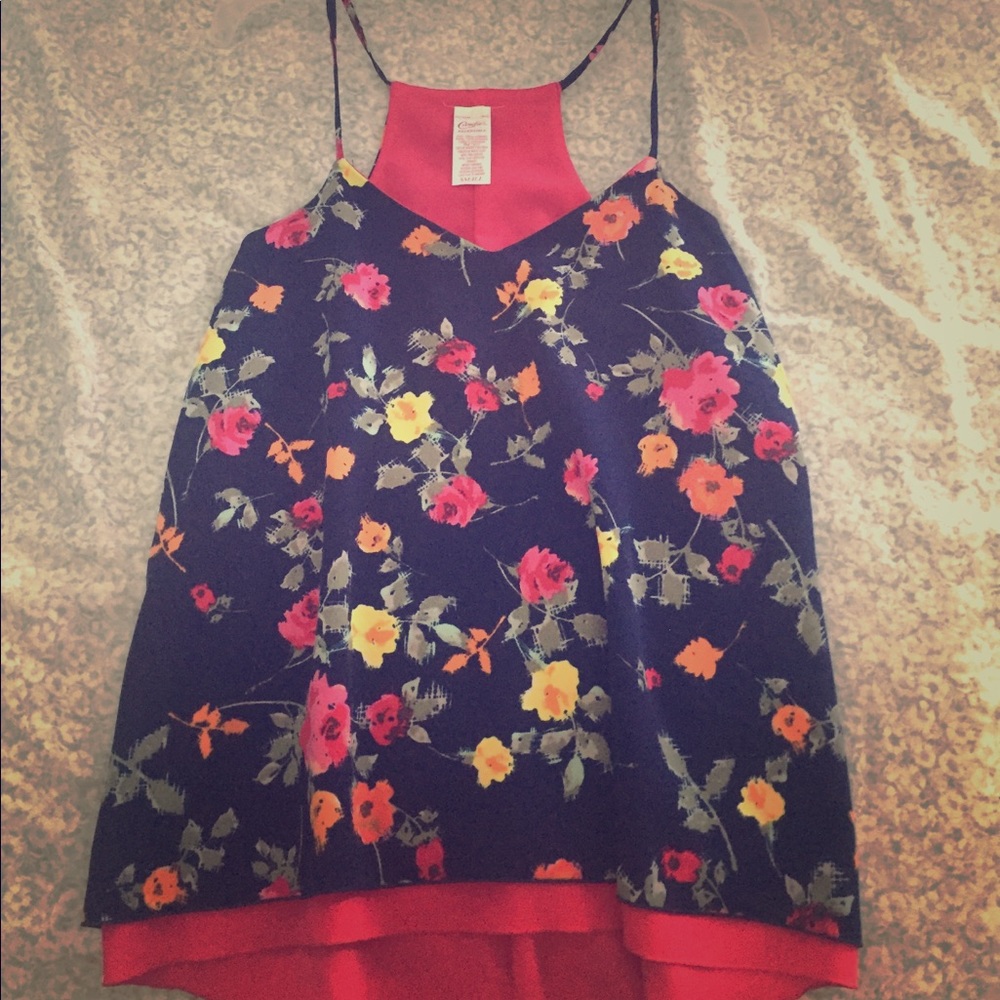 Candies Floral Tank Top