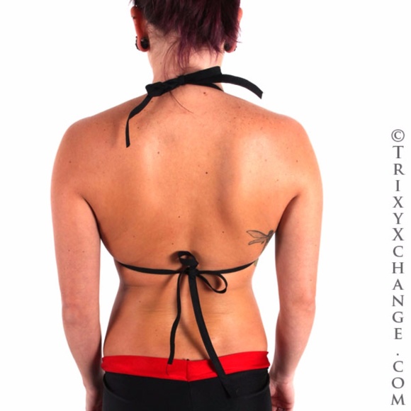 Handmade Green Fur Bikini Top small Medium Cosplay Halloween Costume Festival - Picture 2 of 3