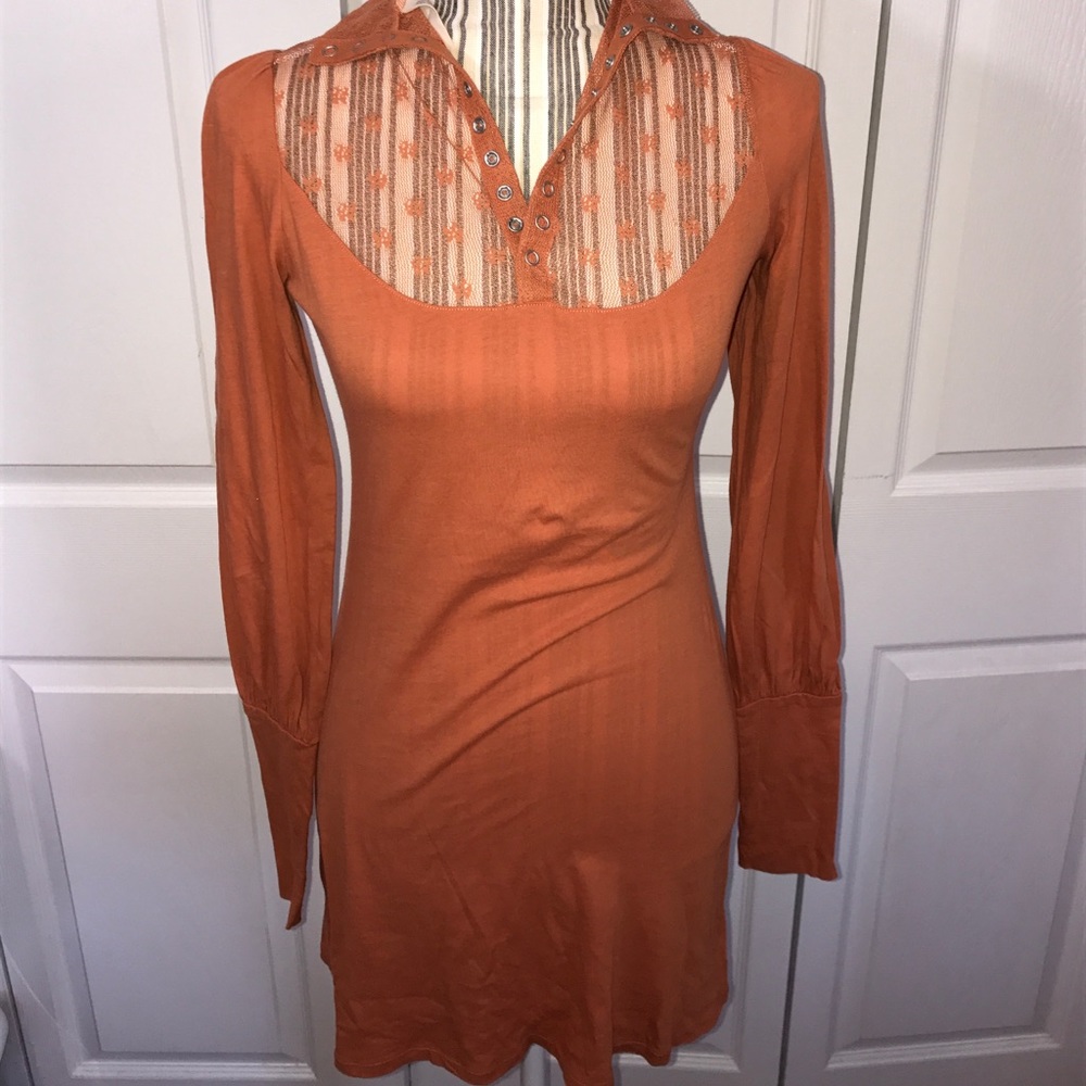 [Free People] Laced Detail Long Sleeve