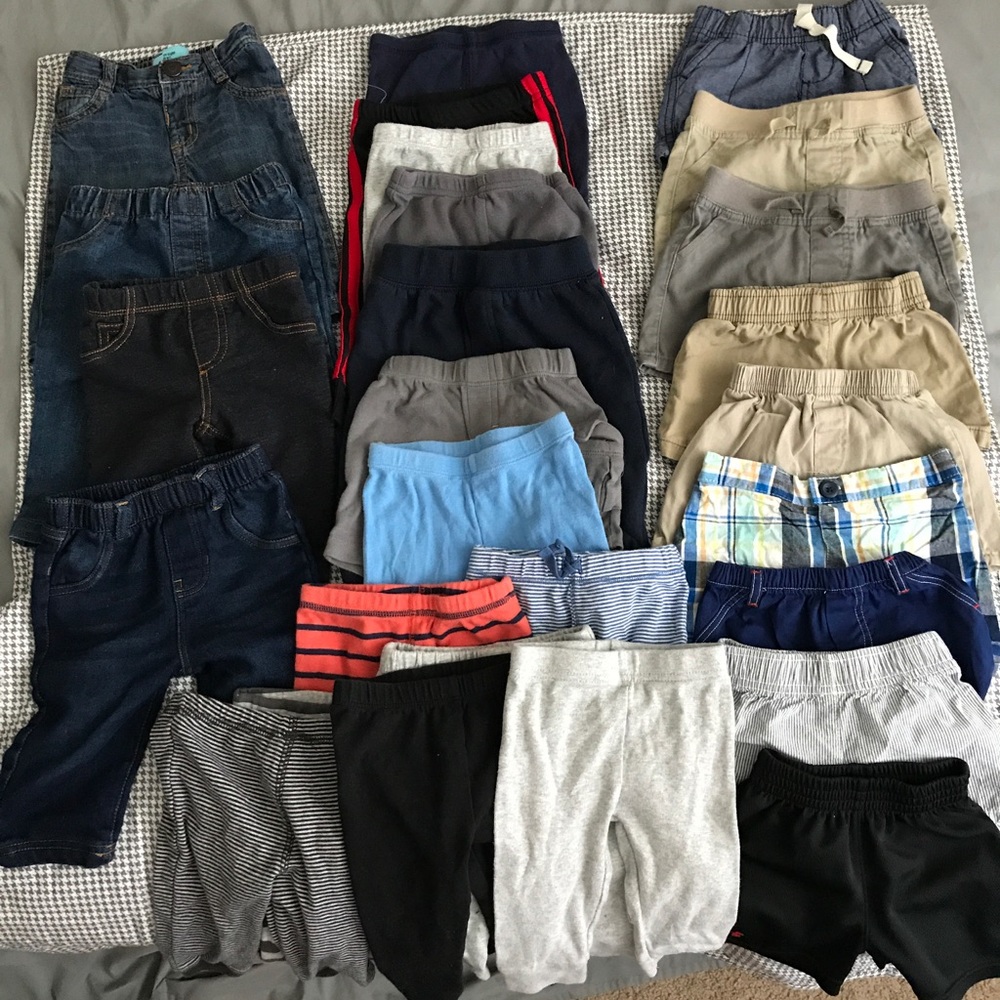 Pants/ jeans/ shorts lot boys. 27 PIECES 😮👏🏻