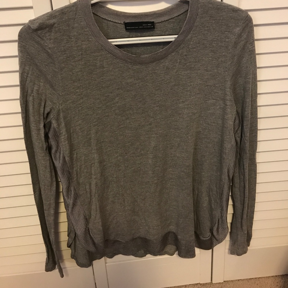 Grey long sleeve