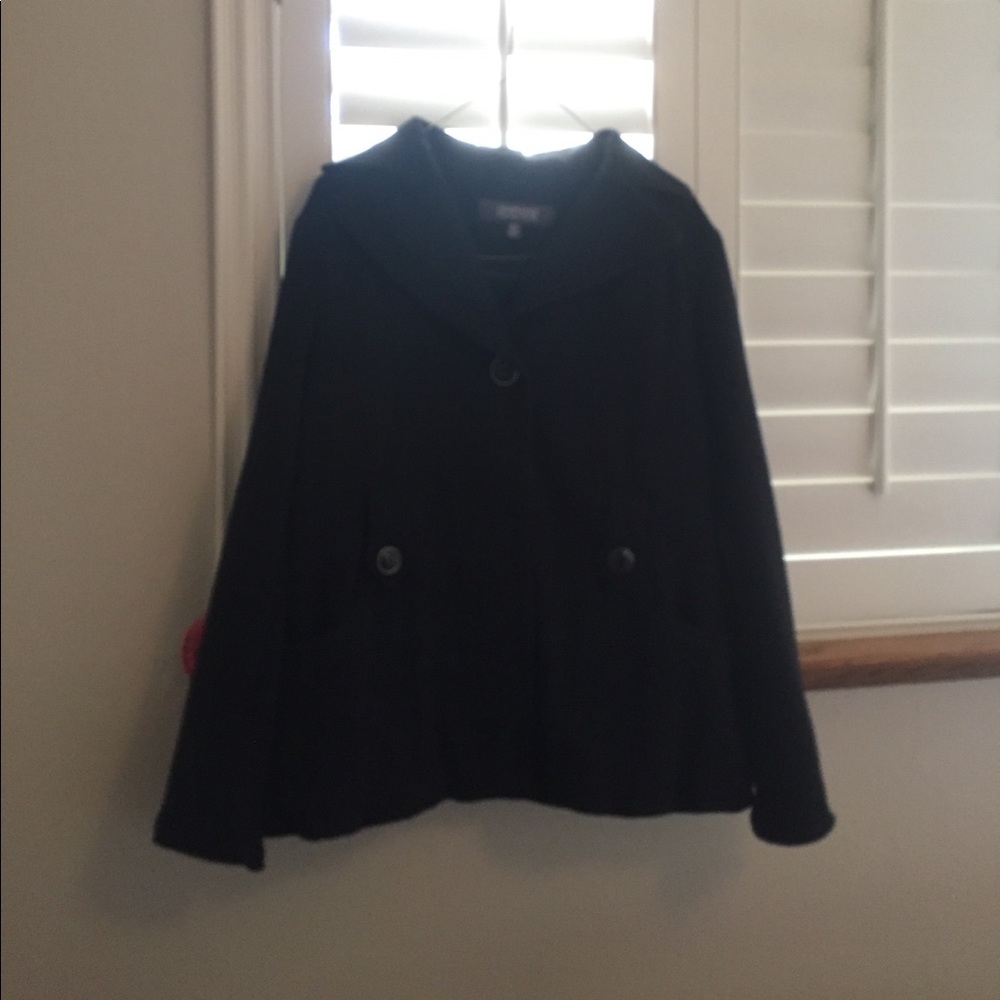 Black Pea Coat