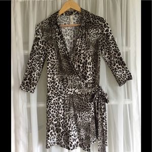 S-Twelve Leopard print long sleeve romper