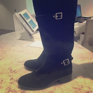 Cole Haan Black suede Boots