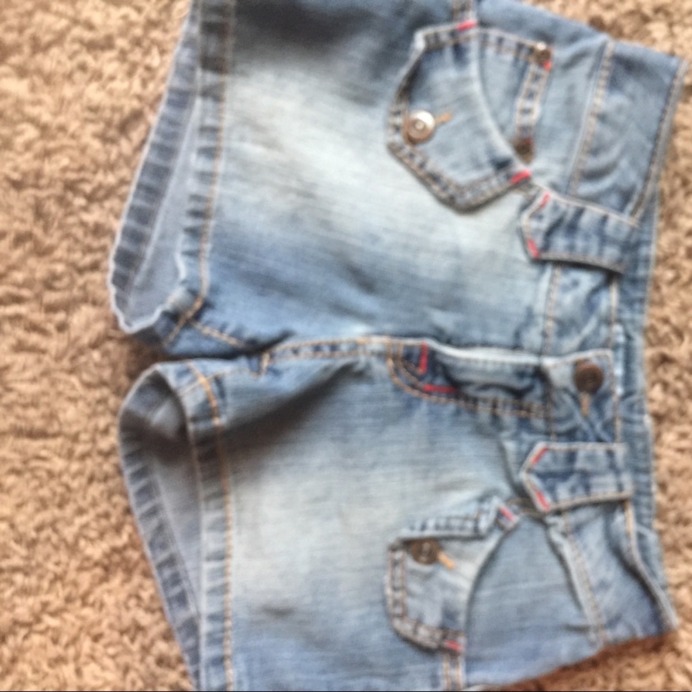 Girls jean shorts