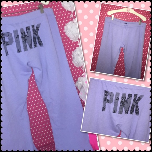 PINK Victoria's Secret Pants - VS PINK Jogger Sweatpants MEDIUM