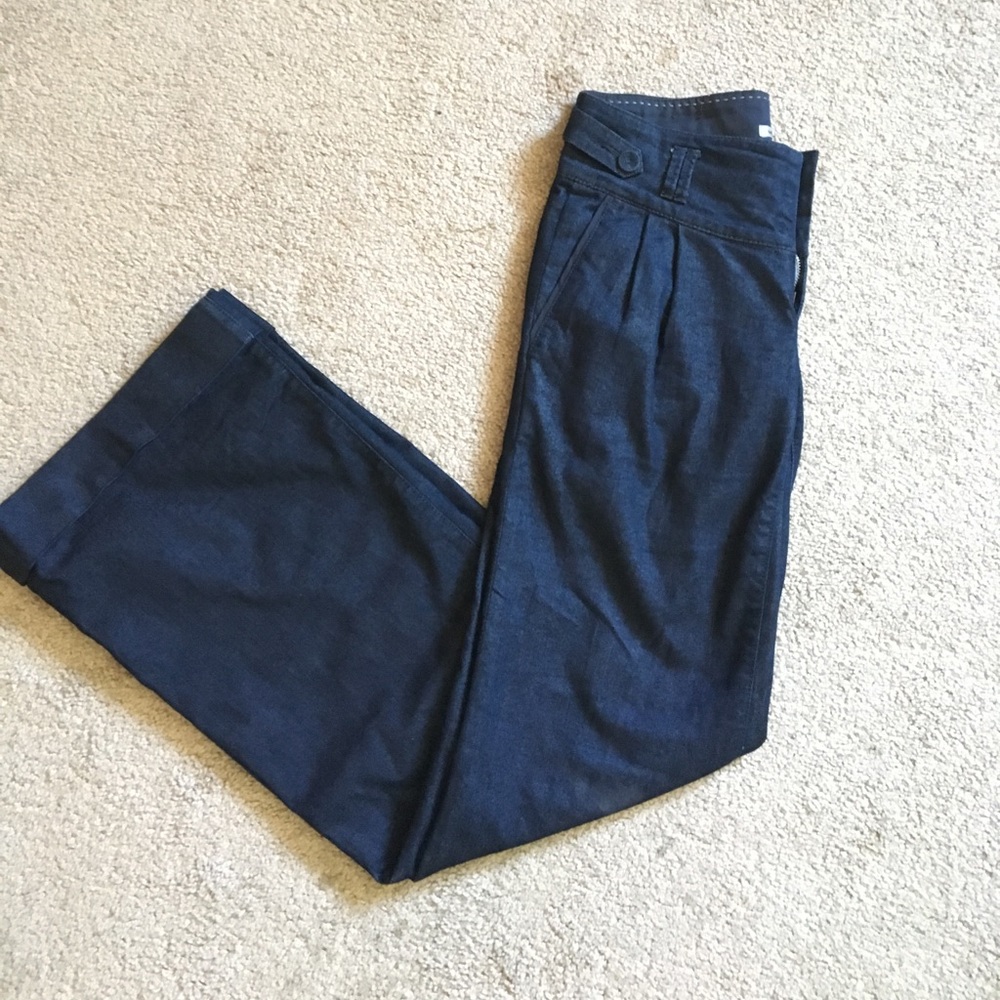 Wide leg jeans