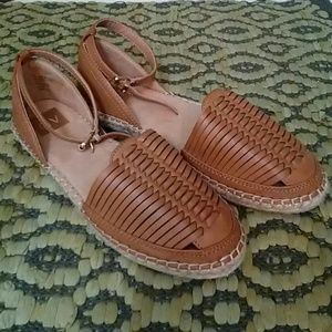 NWOT Dolce Vita Faux Leather Espadrilles