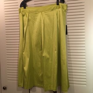 Eloquii Citron Midi Skirt 😎😎