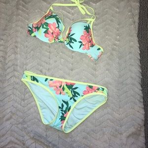 Aerie floral bikini
